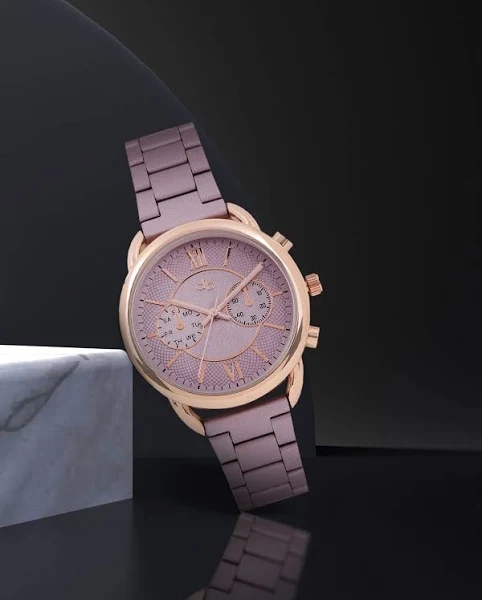 DressBerry Women Mauve Analogue Watch